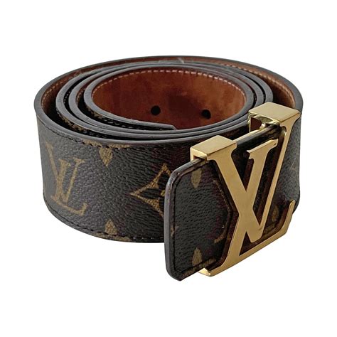 fake label louis vuitton monogram initiales belt|louis vuitton belt initiales.